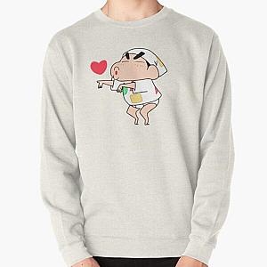 Shin-Chan little kiss PANTONE Pullover Sweatshirt RB2411