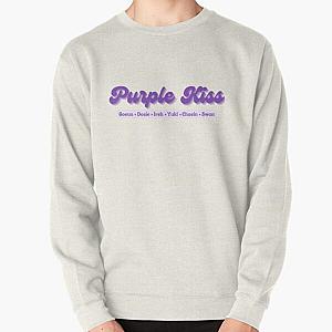 Purple Kiss Kpop Girl Group names logo Pullover Sweatshirt RB2411