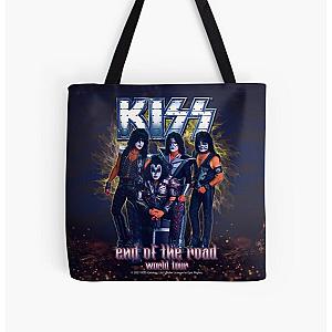KISS Band-End of the Road World Tour All Over Print Tote Bag RB2411