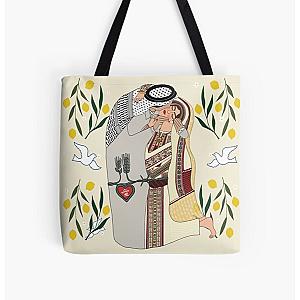 Palestine  the kiss  2 All Over Print Tote Bag RB2411