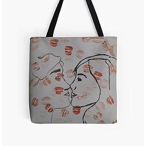 Kiss , Love, Women , Man All Over Print Tote Bag RB2411