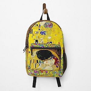 The Kiss by Gustav Klimt     Liebespaar - The Lovers Backpack RB2411