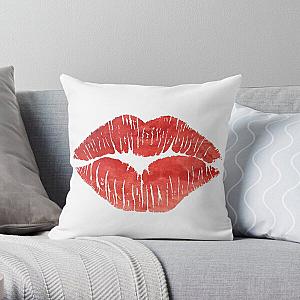 Red Kiss Throw Pillow RB2411