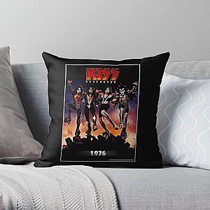 KISS   the band - Destroyer Year 1976 Throw Pillow RB2411