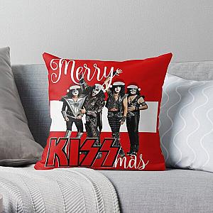 Merry KISSmas 2020  Throw Pillow RB2411