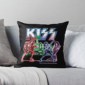 KISS band Throw Pillow RB2411