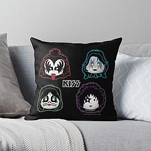 Kiss Band - Solo - Cute design for kids Throw Pillow RB2411