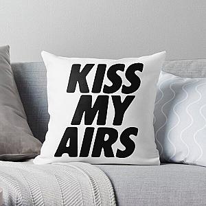 KISS MY AIRS Throw Pillow RB2411