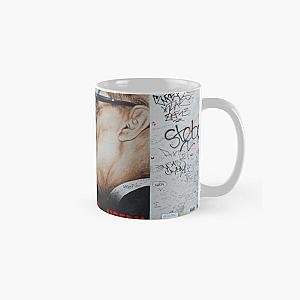 Brezhnev and Gorbachev kissing on Berlin Wall Classic Mug RB2411