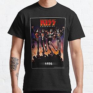 KISS   the band - Destroyer Year 1976 Classic T-Shirt RB2411