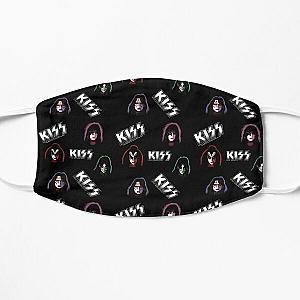 KISS Faces &amp; Logo Pattern Flat Mask RB2411