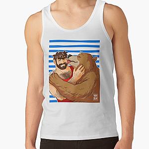 BEAR KISS - SAILOR STRIPES Tank Top RB2411