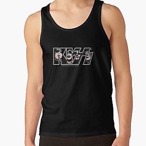 KISS the band logo with members in it Tank Top RB2411
