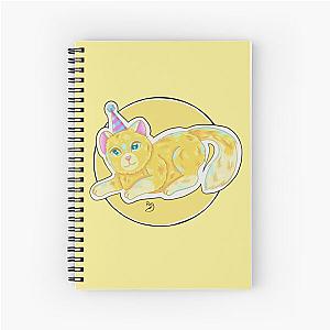 Birthday Kittie Spiral Notebook