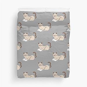 Kittie In The Void Duvet Cover