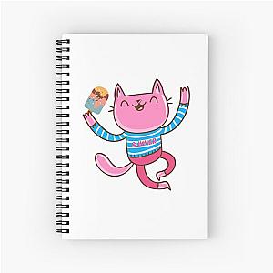 Summer Kittie Spiral Notebook