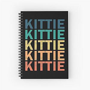 Kittie Name T Shirt - Kittie Vintage Retro Kittie Name Gift Item Tee Spiral Notebook