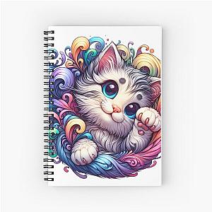 Cute Kittie Spiral Notebook