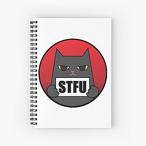 Antisocial Kittie - STFU Spiral Notebook