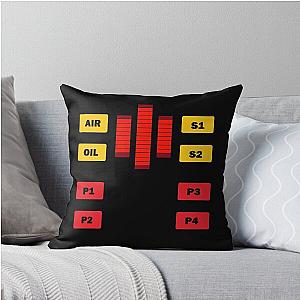 Knight Rider Dashboard Throw Pillow