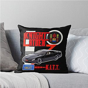 Knight Rider K.I.T.T. Car Racing Design Throw Pillow