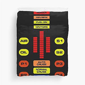 kitt knight rider dashboard duvet cover