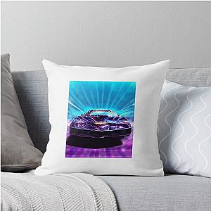 KITT from the 1980s USA TV series Knight Rider Throw Pillow