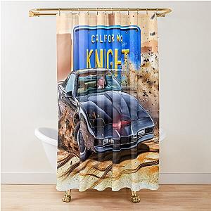 Knight Rider Shower Curtain
