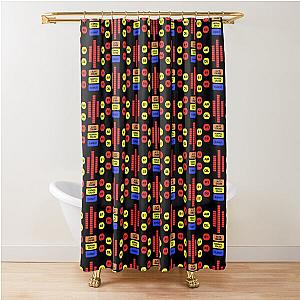 Knight Rider KITT Voice Box Shower Curtain