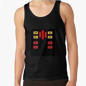 Knight Rider Dashboard Tank Top