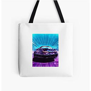 KITT from the 80s USA TV series Knight Rider All Over Print Tote Bag
