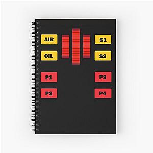 Knight Rider Spiral Notebook