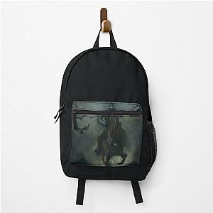 Creepy Dark Knight Rider Gothic Backpack