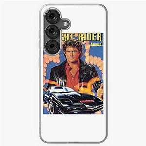 David Hasselhoff with Knight rider case for S3