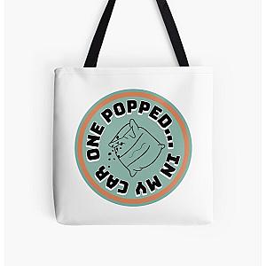 KNJ - "ONE POPPED... IN MY CAR" All Over Print Tote Bag RB1509