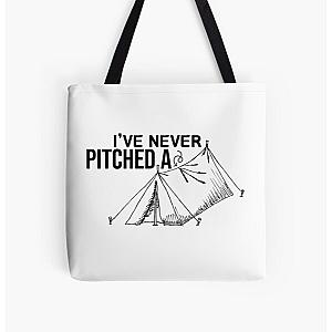KNJ: I've Never Pitched A Tent All Over Print Tote Bag RB1509