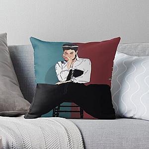 a study in knj - blue/red Throw Pillow RB1509