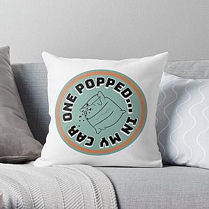 KNJ - "ONE POPPED... IN MY CAR" Throw Pillow RB1509