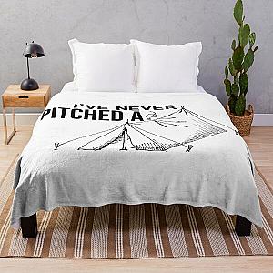 KNJ: I've Never Pitched A Tent Throw Blanket RB1509