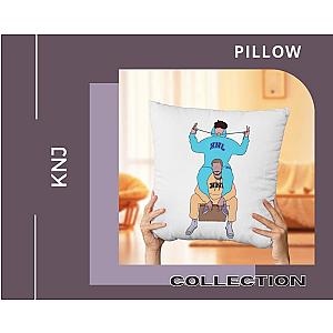 Knj Throw Pillow