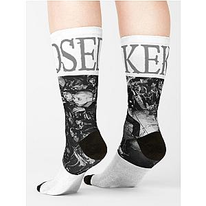 Retro Vintage Knocked Loose Higher Power Love You Sock Premium Merch Store