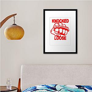 Get At This Old Knocked Loose Framed print Premium Merch Store