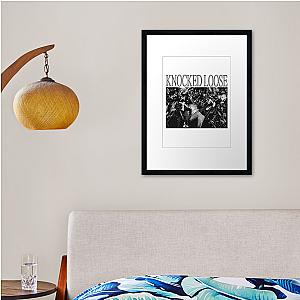 Knocked Loose Tour Concert Framed print Premium Merch Store