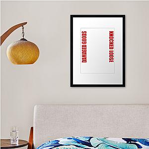 Knocked Loose Damaged Goods Framed print Premium Merch Store