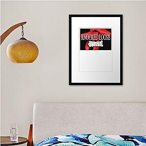 Bestnew Trending Knocked Loose Framed print Premium Merch Store