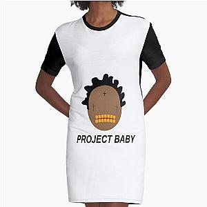 Kodak Black Project Baby Graphic T-Shirt Dress