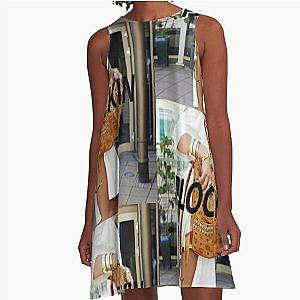 Kodak Black "Baby Girl Your MCM Be Flockin" A-Line Dress