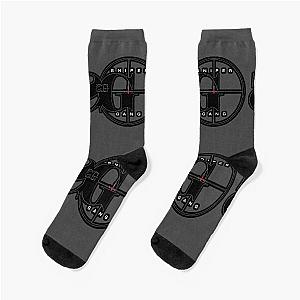 Snipergang Logo Kodak Black Socks