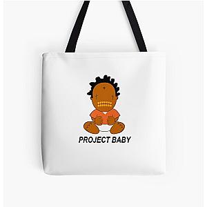 Kodak Black Project Baby All Over Print Tote Bag