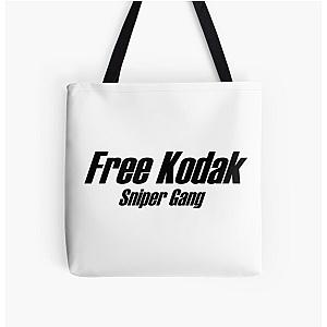 FREE KODAK BLACK - Sniper Gang All Over Print Tote Bag